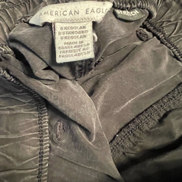 American Eagle Outfitters Women’s Comfy Cargo Pants - Charcoal - Picture 5 of 5